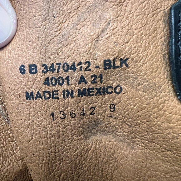 Frye 'Melissa Button' Leather Riding Boot Black Size 6 - Picture 6 of 6